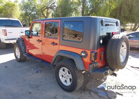 2009 Jeep Wrangler Unlimited X из США, поврежденный, VIN 1J4GA39129L727963